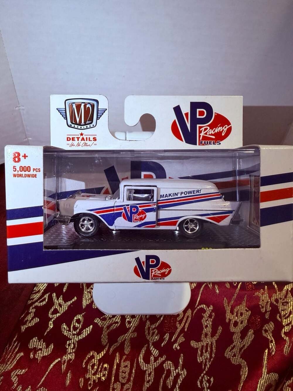 M2 Machines 1957 Chevy Sedan Delivery VP Racing Fuels Diecast